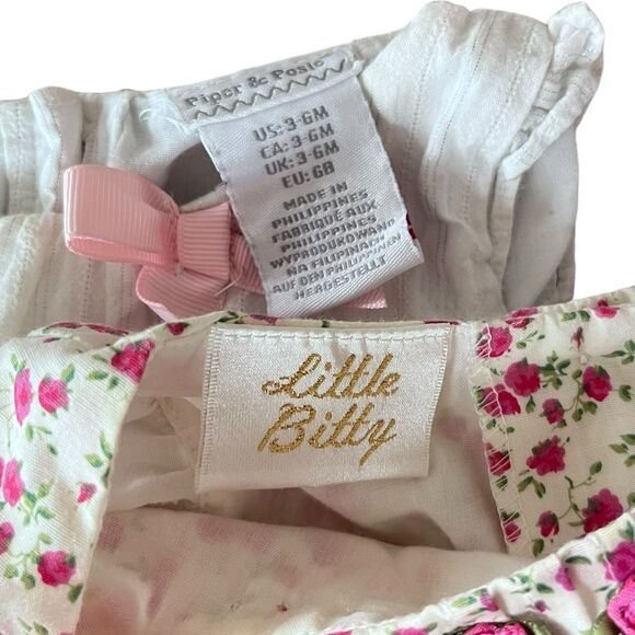 Baby Girl Floral Ruffled Dresses Bundle - Picture 6 of 6